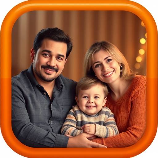 Icona di una famiglia