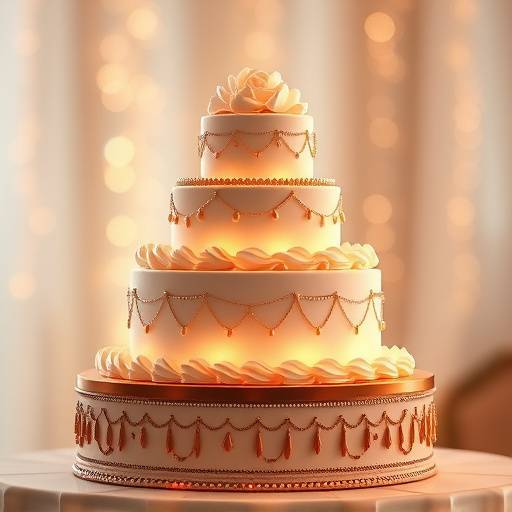 Icona di una torta nuziale